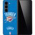 NBA Oklahoma City Thunder Primary Logo Galaxy Z Fold5 5G Skin
